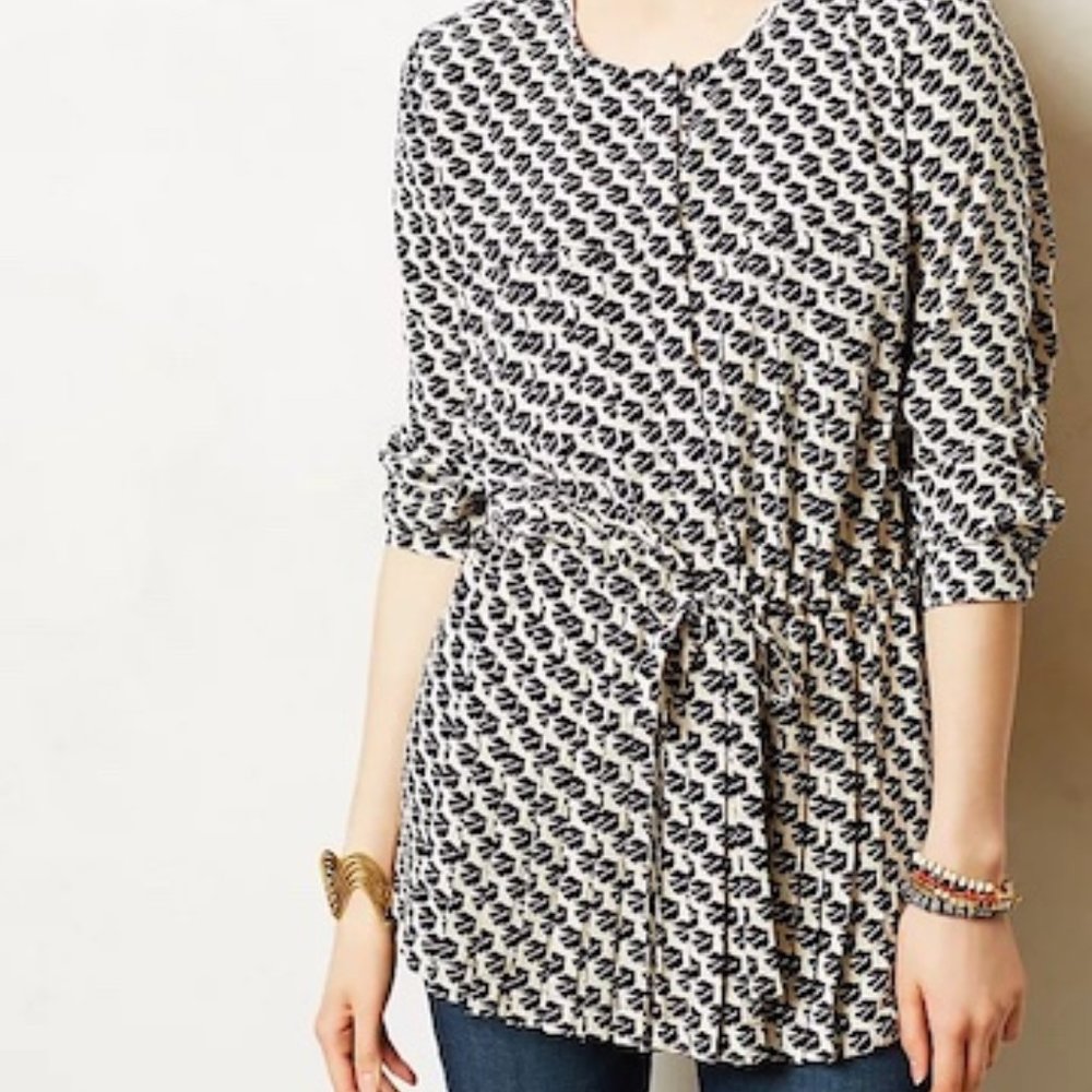 Maeve {Anthropologie} Selva Dropwaist Tunic - L